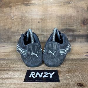 Puma Soleil Grey Suede Leather Athletic Sneakers